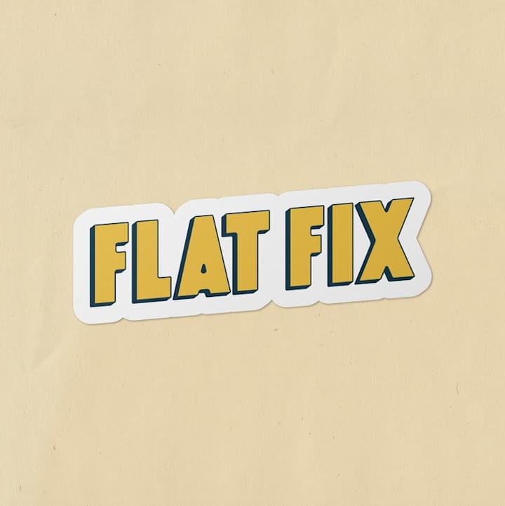 Cover image for Flat Fix Logo Design