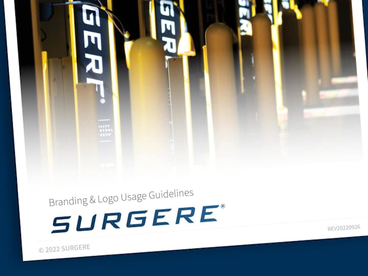 Cover image for Surgere Branding Guidelines Redesign