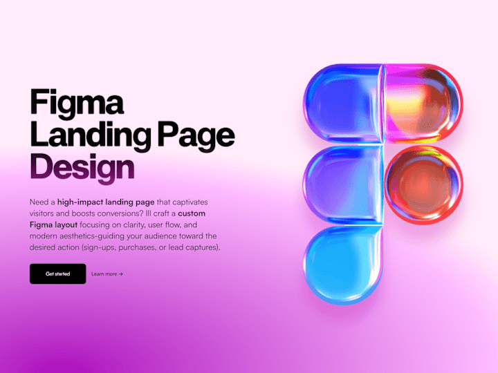 Cover image for I will design a high converting landing page in figma