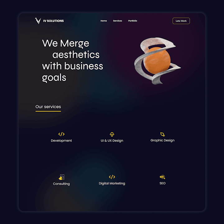 Cover image for IV Solutions Website