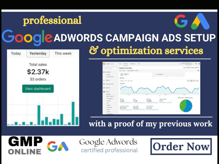 Cover image for google ads adwords audit ppc campaign manager analytic setup