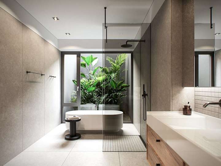 Cover image for SG Bathroom - Interior Design Conceptualization & Rendering