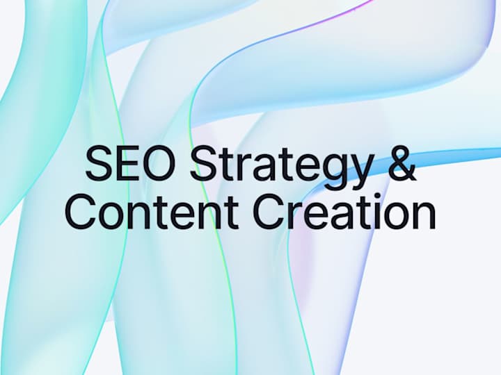 Cover image for SEO Strategy & Content Creation