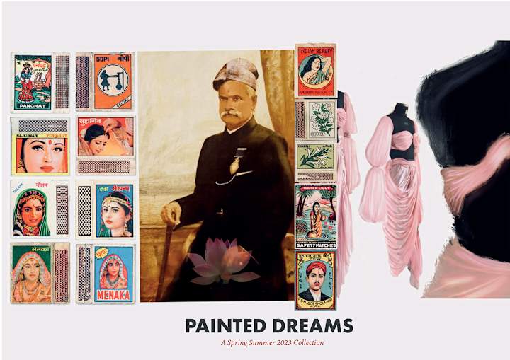 Cover image for Painted Dreams (An Indian Wear Project) :: Behance