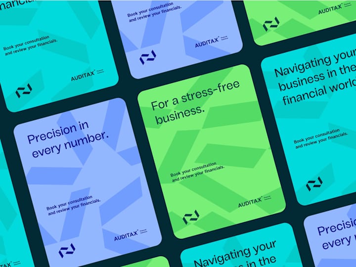 Cover image for Auditax Branding | Visual and Verbal Identity