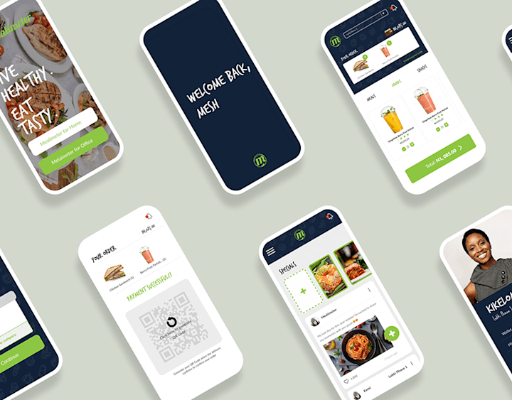 Cover image for Mealimeter Food Vending UI/UX Design (1) | Images :: Behance