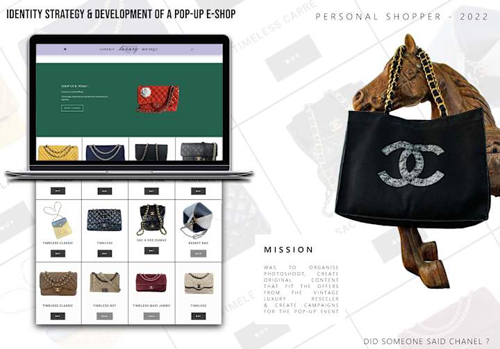 Cover image for Brand Identity & Pop Up E-shop