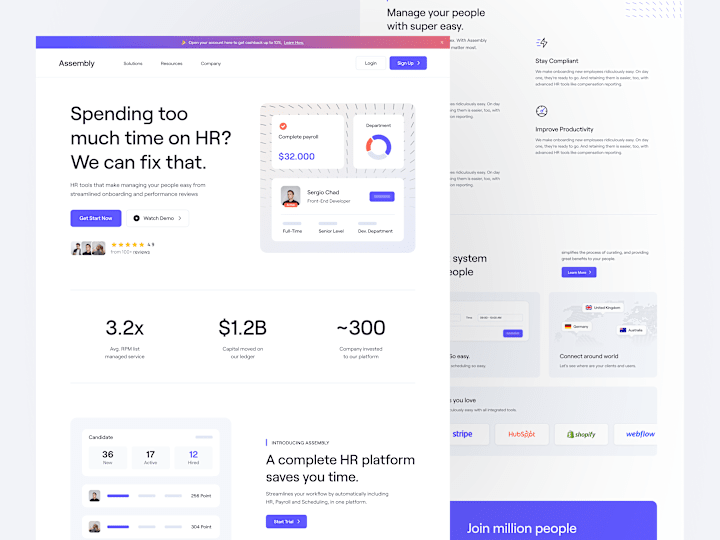 Cover image for Human Resource - Landing Page