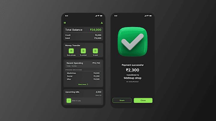 Cover image for Vaultly Finance Dashboard Development