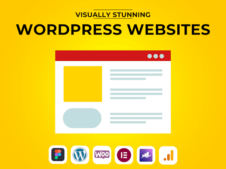 Cover image for Custom WordPress Development: Visually Stunning Website or Blog 