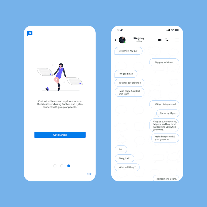 Cover image for Chatting/Messaging App Design