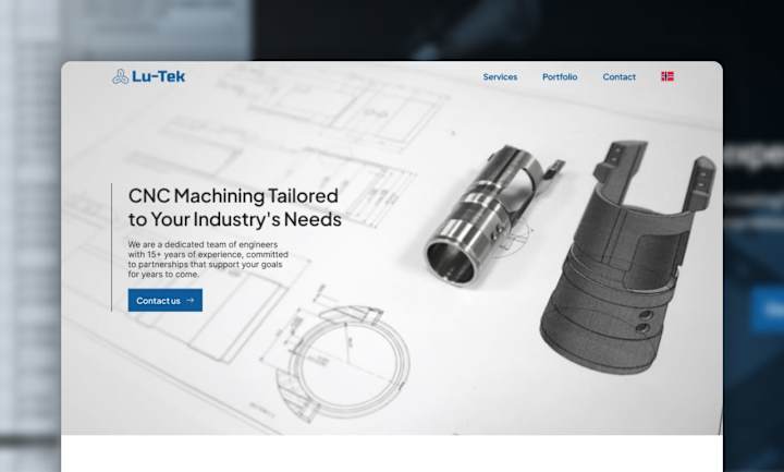 Cover image for New Identity of the Norwegian CNC Machinig Startup