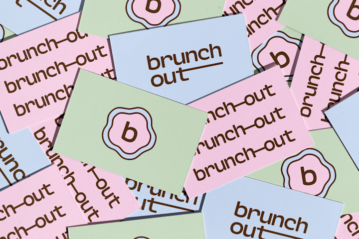 Cover image for Brunch Out – A Playful & Modern Café Brand Identity