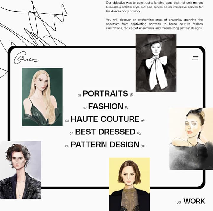 Cover image for Fashion Illustrator Portfolio :: Behance