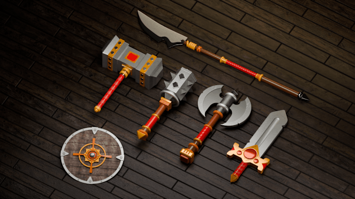 Cover image for The Forgotten Fury: A Collection of Ancient Weapons