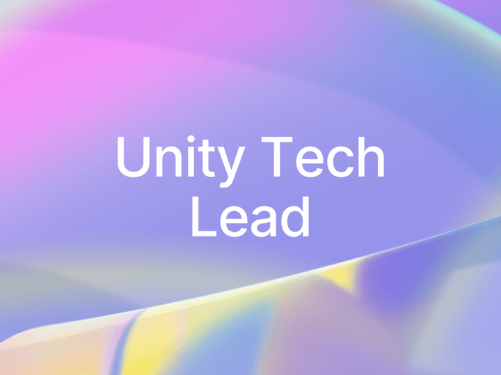 Cover image for Unity Tech Lead