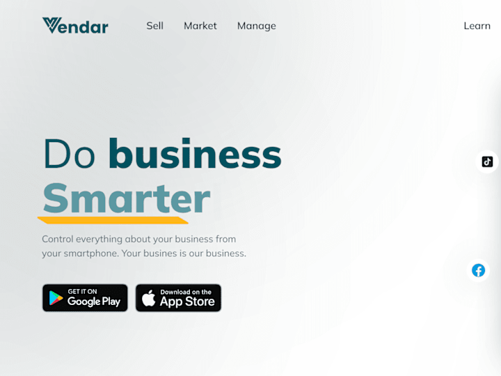 Cover image for Vendar Ecommerce App