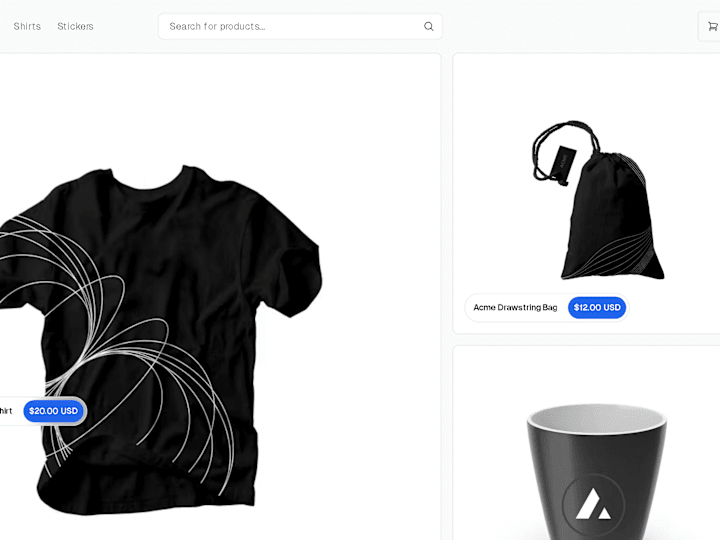 Cover image for E-commerce store - integration with shopify