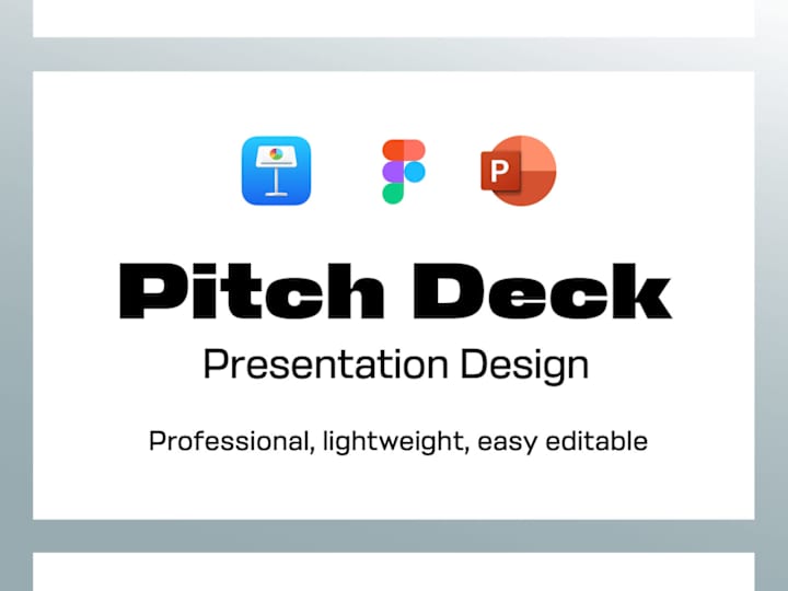 Cover image for Pitch Deck / Presentation Design