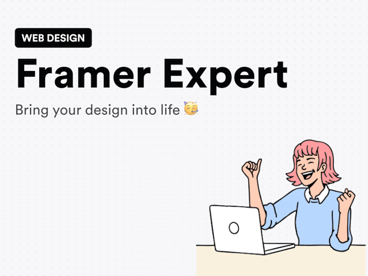 Cover image for ⭐ Framer Website – Design & Development