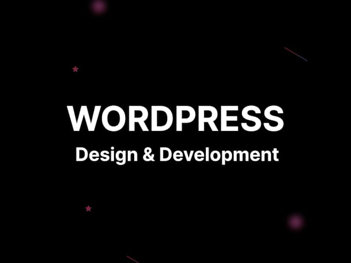 Cover image for Wrodpress Website Design