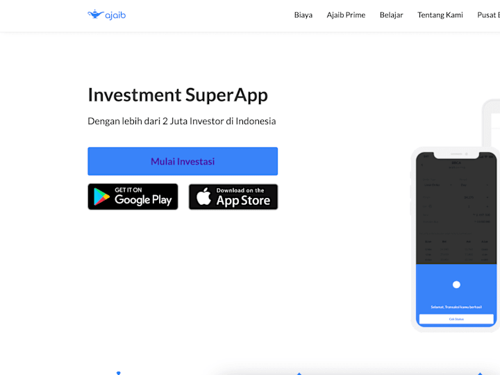 Cover image for Ajaib - Investment SuperApp