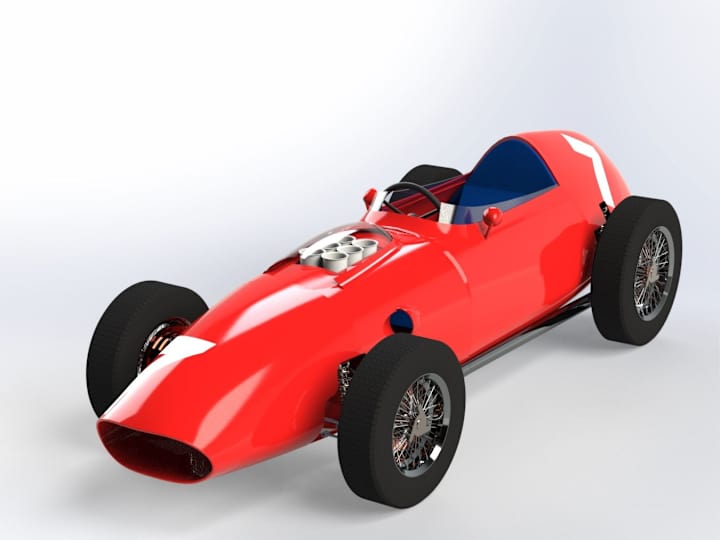 Cover image for 
Modeling of Ferrari F1 256 1960