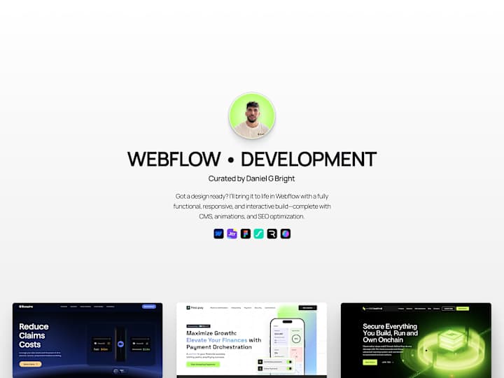 Cover image for Webflow • Webflow Development