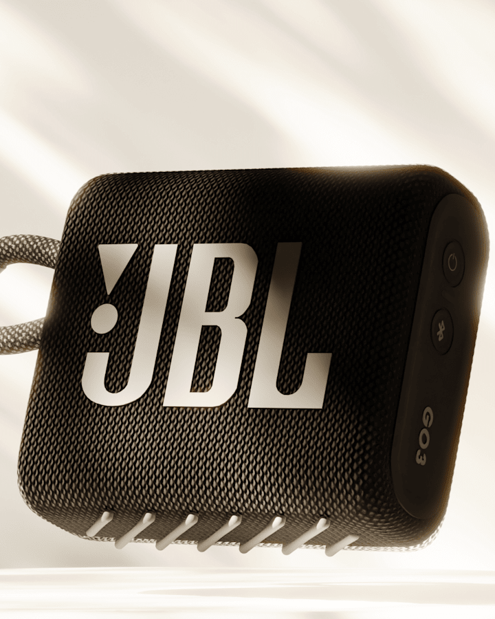 Cover image for JBL Pocket Go3 3D Scene and Animation