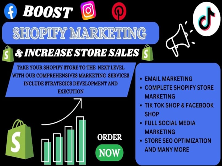 Cover image for  setup Shopify marketing store promotion to boost Shopify sales