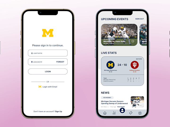 Cover image for Michigan Appletics