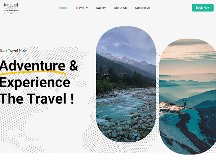 Cover image for Website For Travelling Business