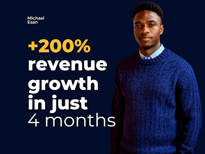 Cover image for +200% revenue growth in just 4 months