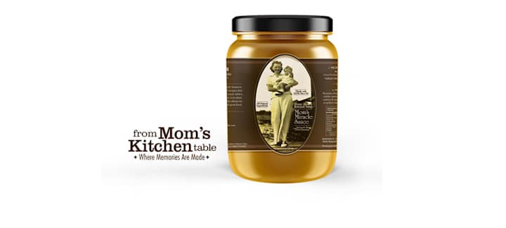 Cover image for FROM MOM'S KITCHEN TABLE: BRANDING DESIGN & STRATEGY