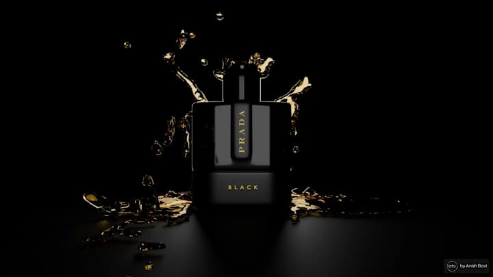 Cover image for Prada Black | Product Animation Concept