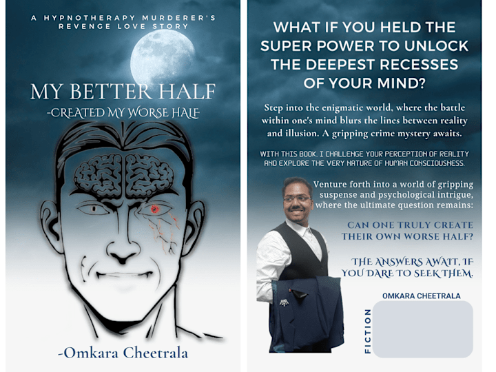 Cover image for A captivating book cover design with an added 3D mockup