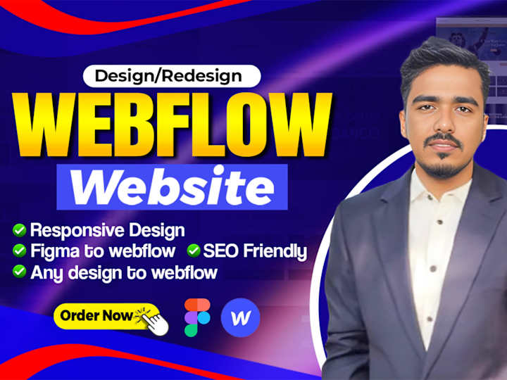 Cover image for I will create a Webflow website or convert Figma to Webflow