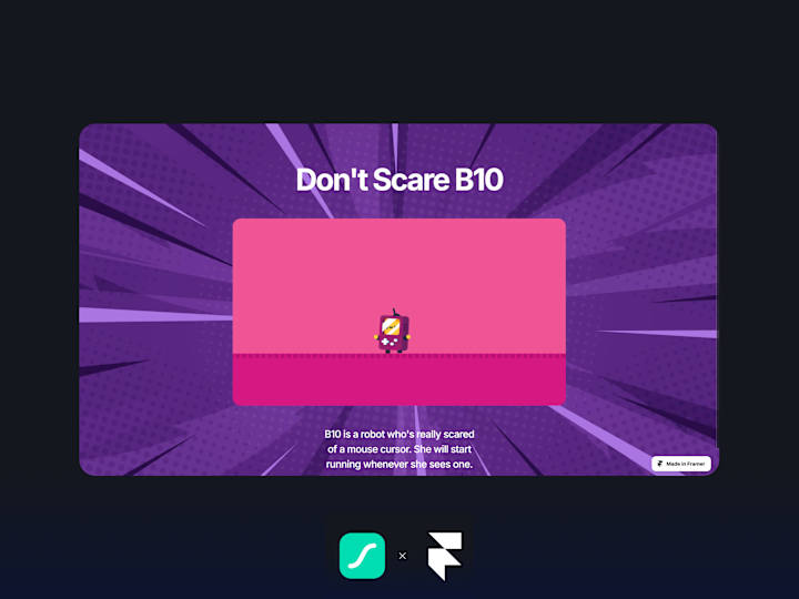 Cover image for LottieFiles x Framer - Don’t Scare B10