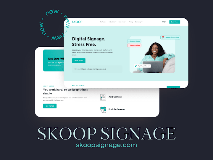 Cover image for SKOOP - Digital Signage Platform