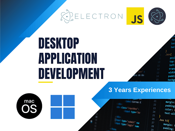 Cover image for Desktop Application Using ElectronJs & Node.js | Windows & macOS