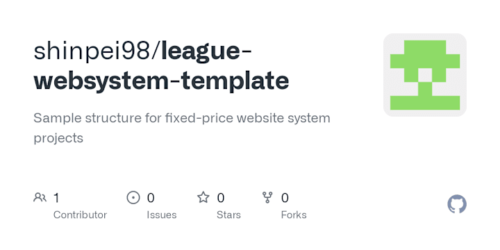Cover image for Website System Template | League Team