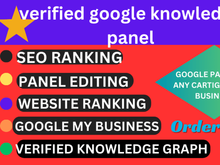 Cover image for I will create a standard google knowledge panel for personal