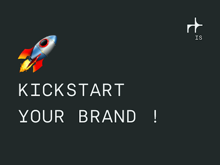 Cover image for 🚀 Kickstart your Brand ! | Core Visual Identity System