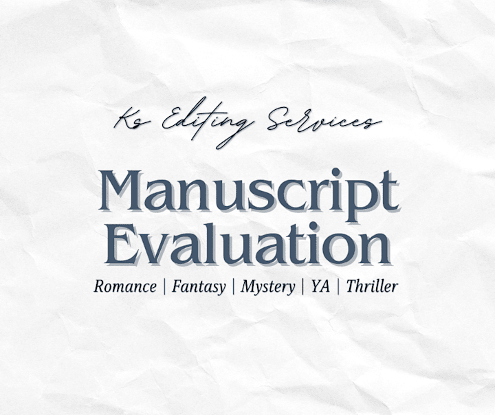 Cover image for Manuscript Evaluation