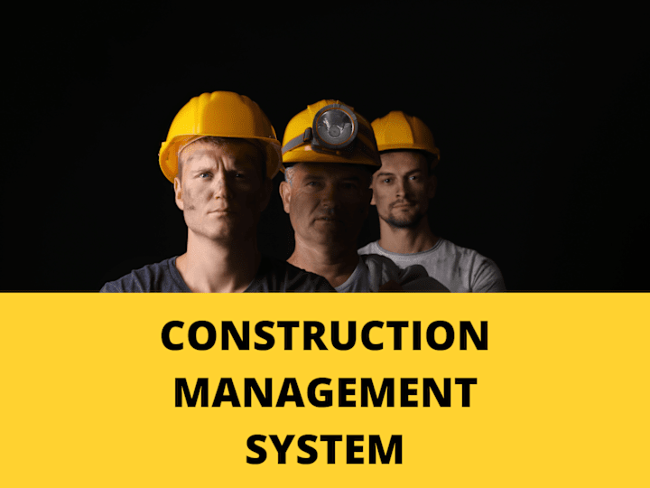 Cover image for Construction Management System