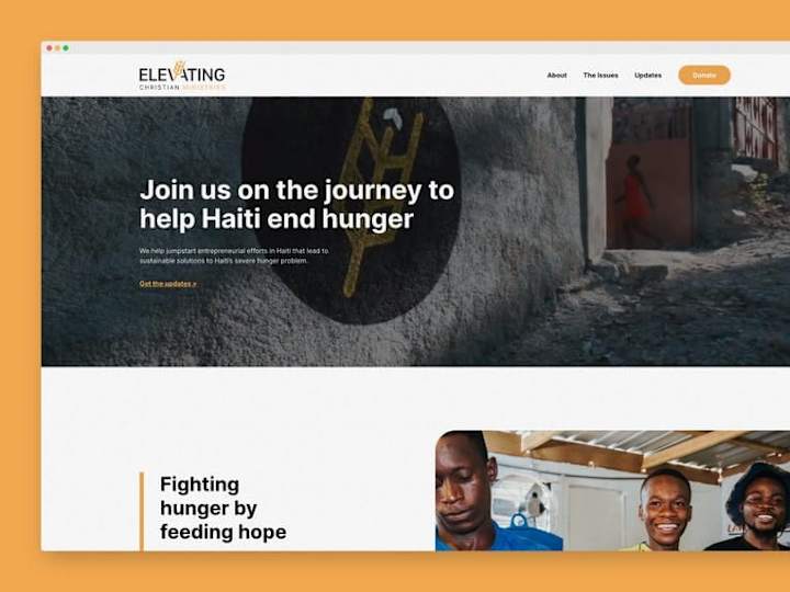 Cover image for Nonprofit Website Design