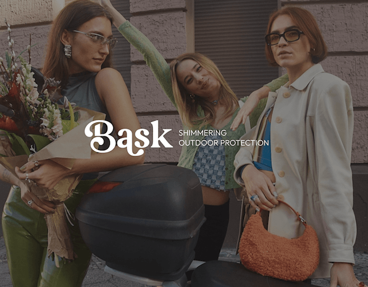 Cover image for Bask | Bold & Playful Brand Identity & Website Design 