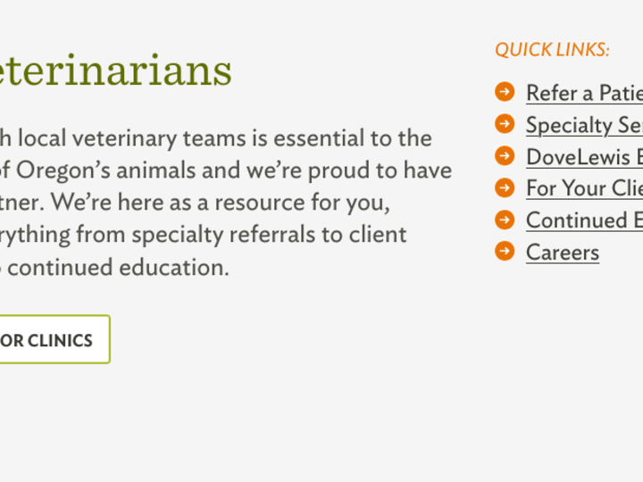 Cover image for Animal Hospital | Expert Veterinary Services | DoveLewis