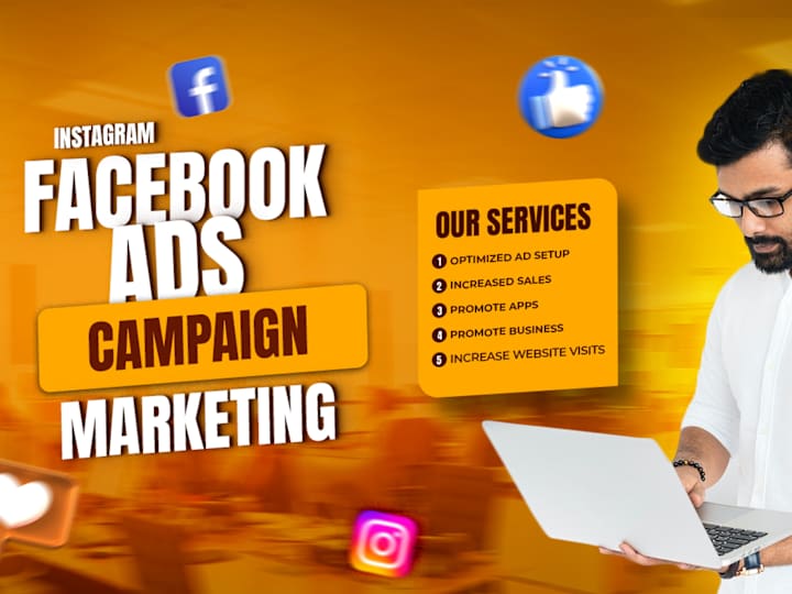 Cover image for I will set up Facebook ad campaigns for maximum sales growth