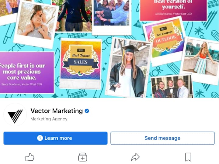 Cover image for Vector Marketing Facebook Social Copy 